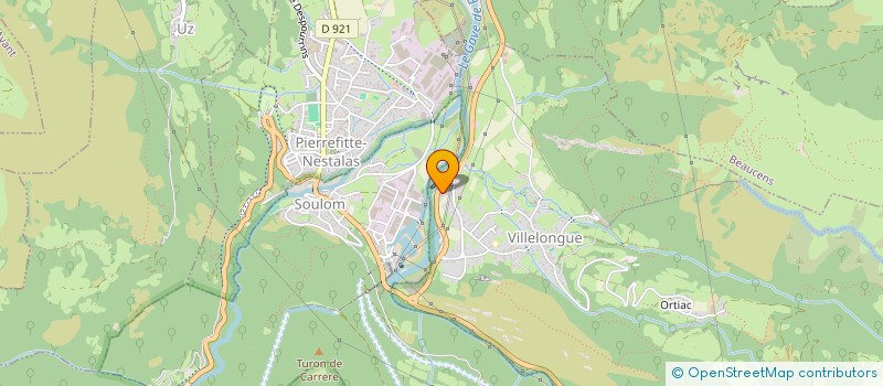 localisation de l'entreprise SCI DES TILLEULS  VILLELONGUE