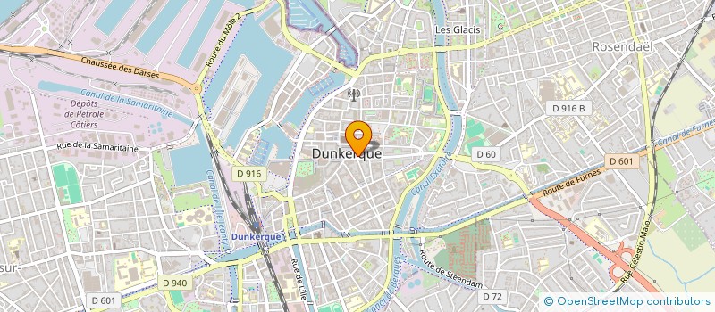 localisation de l'entreprise SCI DES TILLEULS à DUNKERQUE