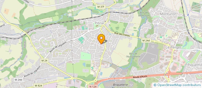 localisation de l'entreprise SCI DES TILLEULS  PIBRAC