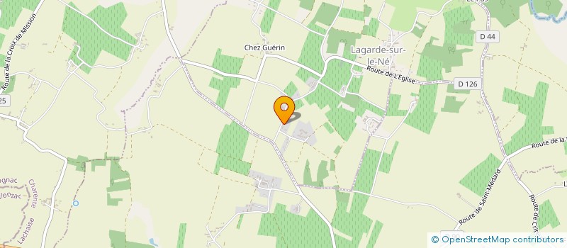 localisation de l'entreprise SCI DES TILLEULS à LAGARDE-SUR-LE-NE