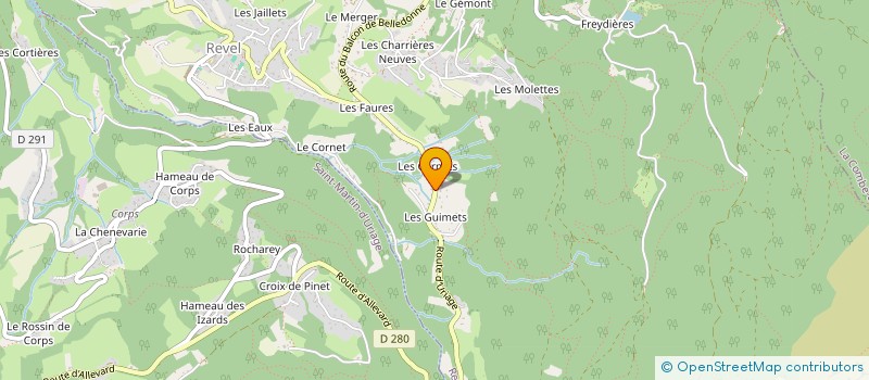 localisation de l'entreprise SCI DES TILLEULS à REVEL