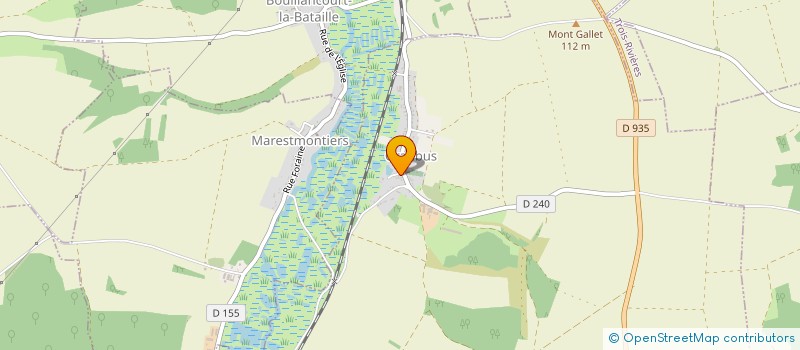 localisation de l'entreprise SCI DES TILLEULS DE GRATIBUS  GRATIBUS