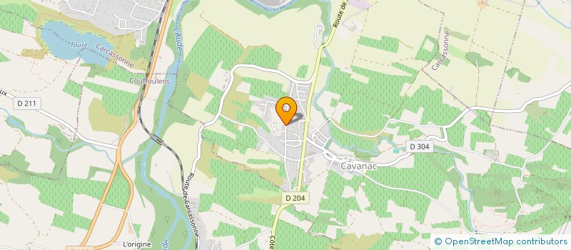 localisation de l'entreprise SCI DES TISSERANDS  CAVANAC