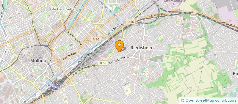 localisation de l'entreprise SCI DES TONNELIERS à RIEDISHEIM