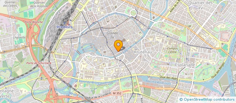 localisation de l'entreprise SCI DES TONNELIERS  STRASBOURG