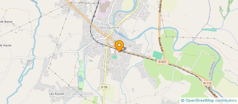 localisation de l'entreprise SCI DES TOONS  LABRUGUIERE