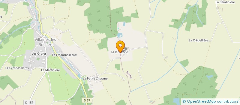 localisation de l'entreprise SCI DES TOUCHEREAUX à AZAY LE RIDEAU