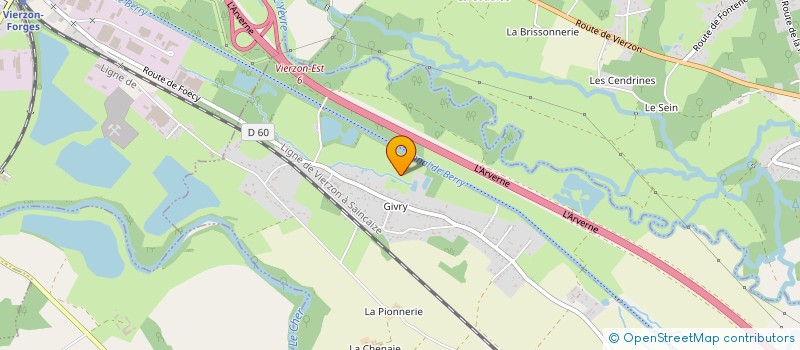 localisation de l'entreprise SCI DES TOUCHES  FOECY