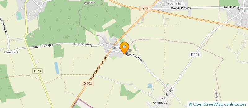 localisation de l'entreprise SCI DES TOURELLES à LUMIGNY-NESLES-ORMEAUX