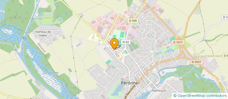 localisation de l'entreprise SCI DES TOURELLES à PERONNE