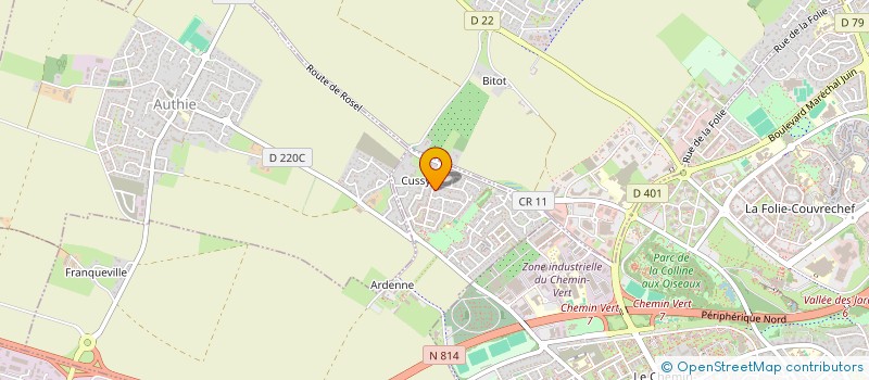 localisation de l'entreprise SCI DES TOURELLES  SAINT-GERMAIN-LA-BLANCHE-HERBE