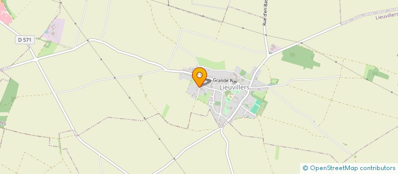 localisation de l'entreprise SCI DES TOURTERELLES  LIEUVILLERS