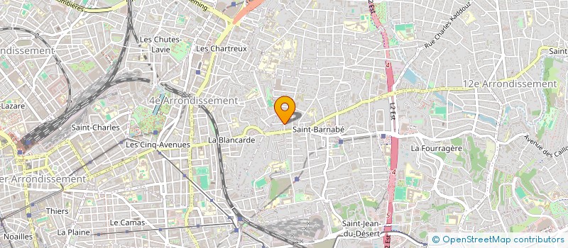 localisation de l'entreprise SCI DES TOURTERELLES à MARSEILLE