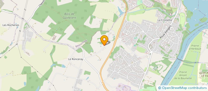 localisation de l'entreprise SCI DES TREIZE VENTS  BOUCHEMAINE