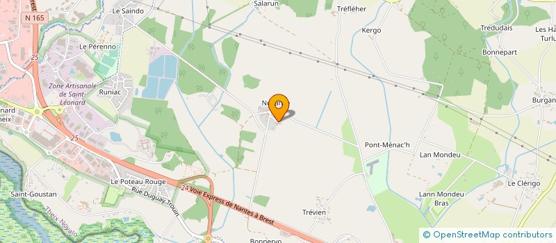 localisation de l'entreprise SCI DES TRENTES  THEIX-NOYALO