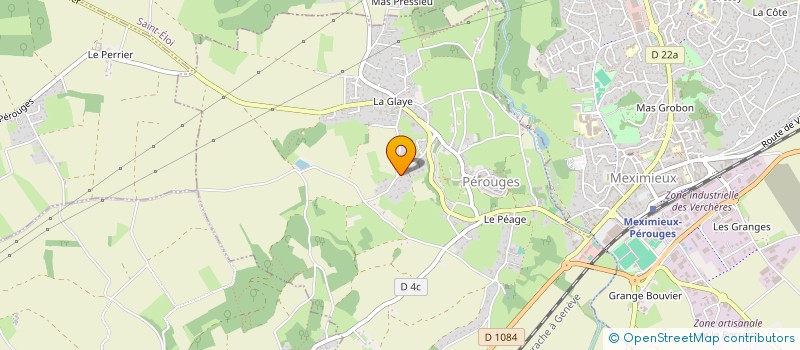 localisation de l'entreprise SCI DES TRESORS  SAINT-PAUL-DE-VARAX