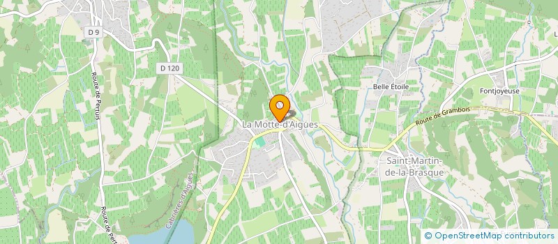 localisation de l'entreprise SCI DES TRINITAIRES  LA MOTTE-D'AIGUES