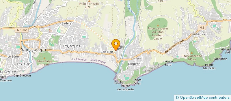 localisation de l'entreprise SCI DES TRIPLES à SAINT-JOSEPH