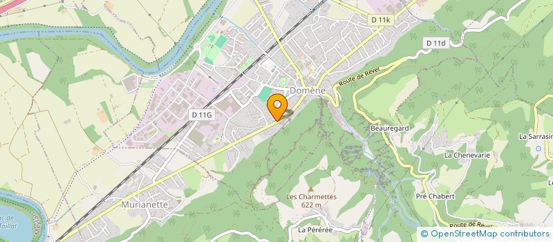 localisation de l'entreprise SCI DES TRIPLES  DOMENE