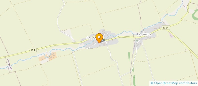 localisation de l'entreprise SCI DES TROENES  COUPEVILLE