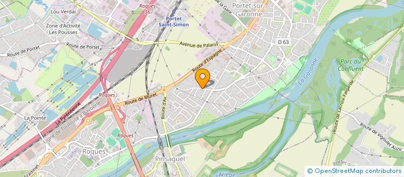 localisation de l'entreprise SCI DES TROENES-GAYRAL à PORTET-SUR-GARONNE