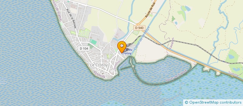 localisation de l'entreprise SCI DES TROIS A à LE CROTOY