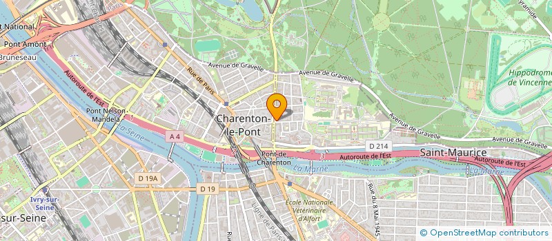 localisation de l'entreprise SCI DES TROIS ADRESSES à SAINT-MAURICE