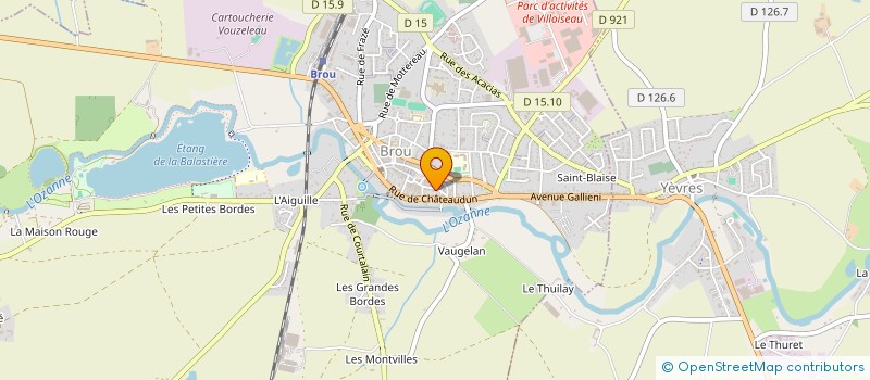 localisation de l'entreprise SCI DES TROIS ADRESSES à BROU