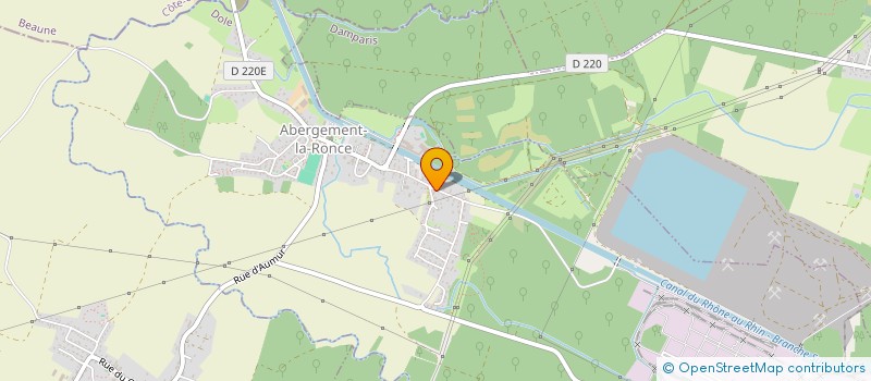 localisation de l'entreprise SCI DES TROIS AILES  ABERGEMENT-LA-RONCE