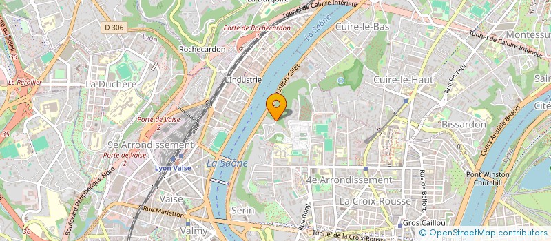 localisation de l'entreprise SCI DES TROIS ANES  LYON