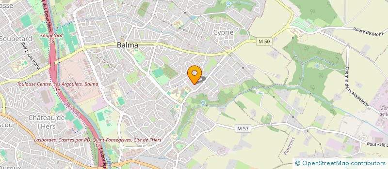 localisation de l'entreprise SCI DES TROIS C A R à BALMA
