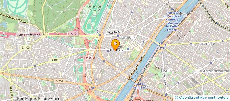localisation de l'entreprise SCI DES TROIS COLLINES à PARIS