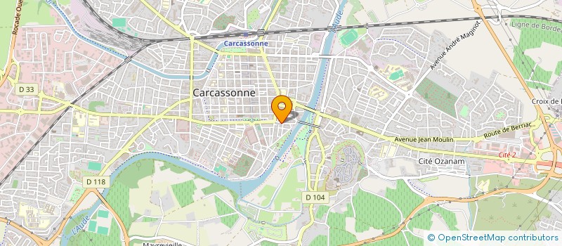 localisation de l'entreprise SCI DES TROIS COURONNES à CARCASSONNE