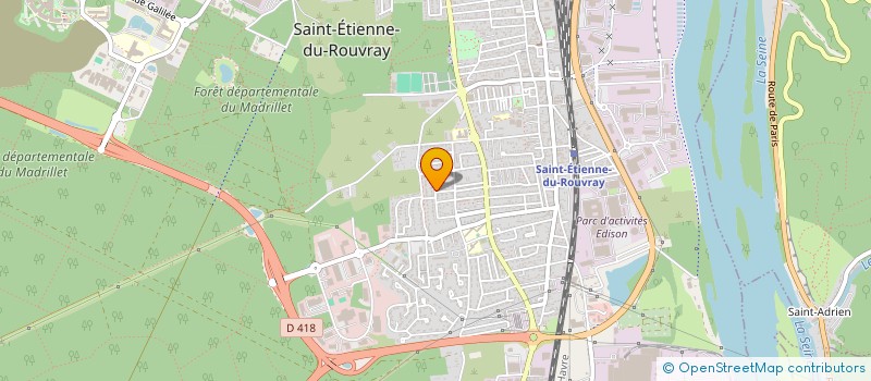 localisation de l'entreprise SCI DES TROIS COURONNES  SAINT-ETIENNE-DU-ROUVRAY