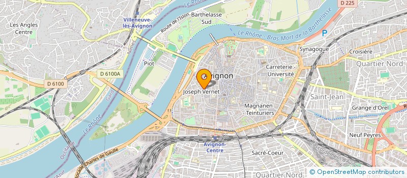 localisation de l'entreprise SCI DES TROIS DAUPHINS  AVIGNON