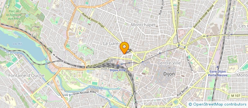 localisation de l'entreprise SCI DES TROIS DUCS à DIJON