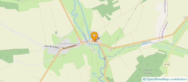 localisation de l'entreprise SCI DES TROIS EAUX à HOUDELAINCOURT