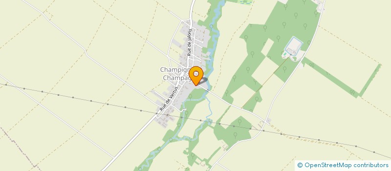 localisation de l'entreprise SCI DES TROIS EPIS  CHAMPIGNEUL-CHAMPAGNE