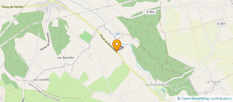 localisation de l'entreprise SCI DES TROIS ETANGS  LE BREVEDENT