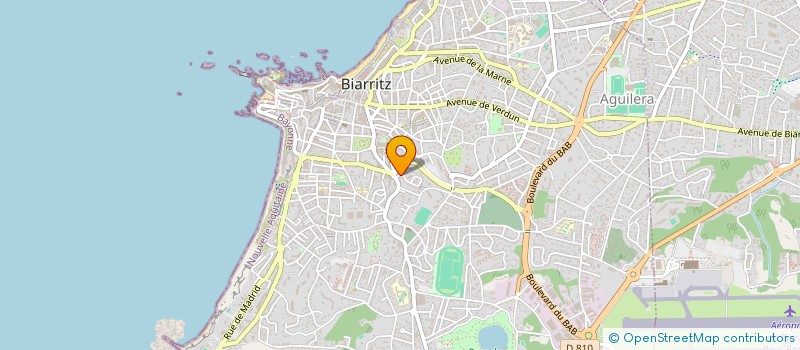 localisation de l'entreprise SCI DES TROIS FONTAINES à BIARRITZ
