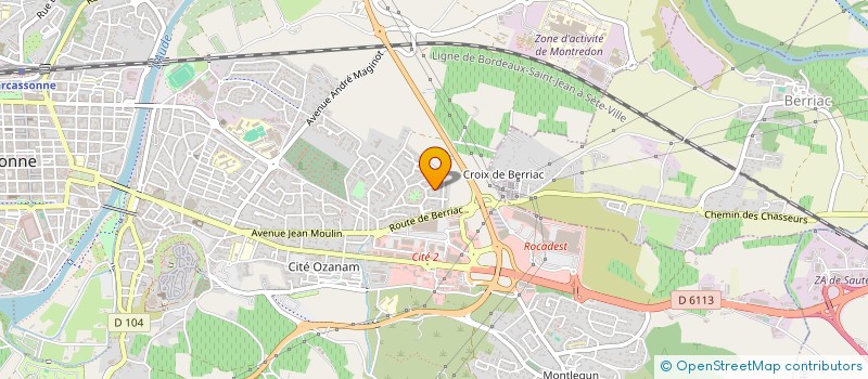 localisation de l'entreprise SCI DES TROIS FRERES à CARCASSONNE