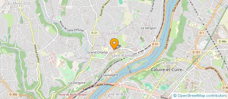 localisation de l'entreprise SCI DES TROIS GOUTTES  LYON