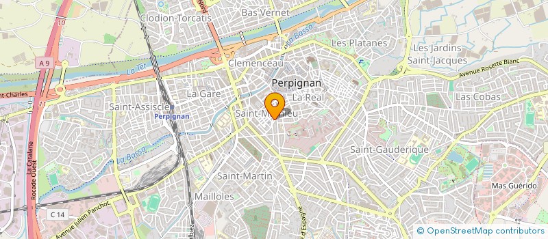 localisation de l'entreprise SCI DES TROIS LICES à PERPIGNAN