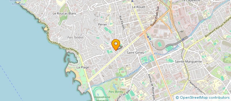 localisation de l'entreprise SCI DES TROIS LYS à MARSEILLE 8EME