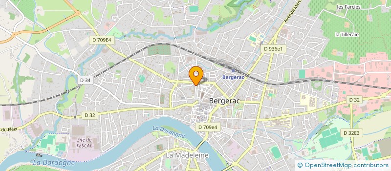 localisation de l'entreprise SCI DES TROIS MARCHANDS à BERGERAC
