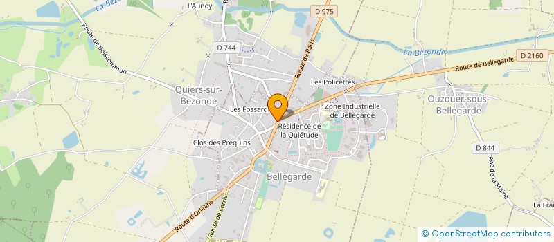 localisation de l'entreprise SCI DES TROIS MARCHANDS à BELLEGARDE
