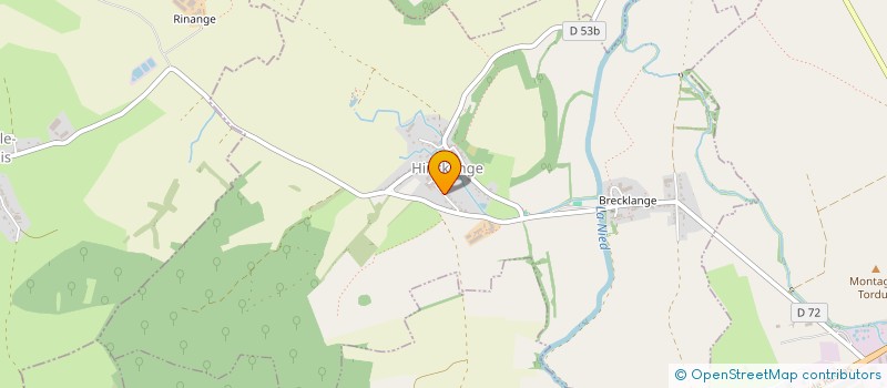 localisation de l'entreprise SCI DES TROIS NIED  HINCKANGE