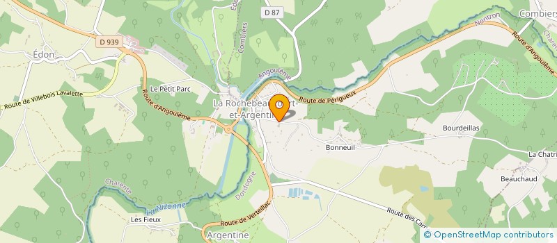 localisation de l'entreprise SCI DES TROIS NOYERS  EDON