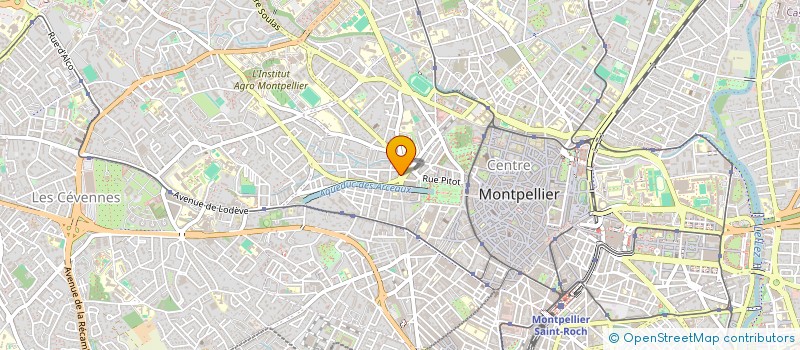 localisation de l'entreprise SCI DES TROIS PALMIERS  MONTPELLIER