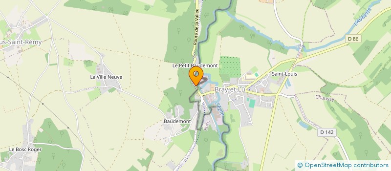 localisation de l'entreprise SCI DES TROIS PILIERS DE LA JONQUIERE  VEXIN-SUR-EPTE